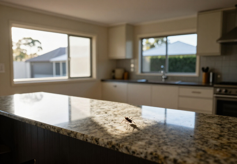 Roof void in Woronora cleared of spiders after pest control